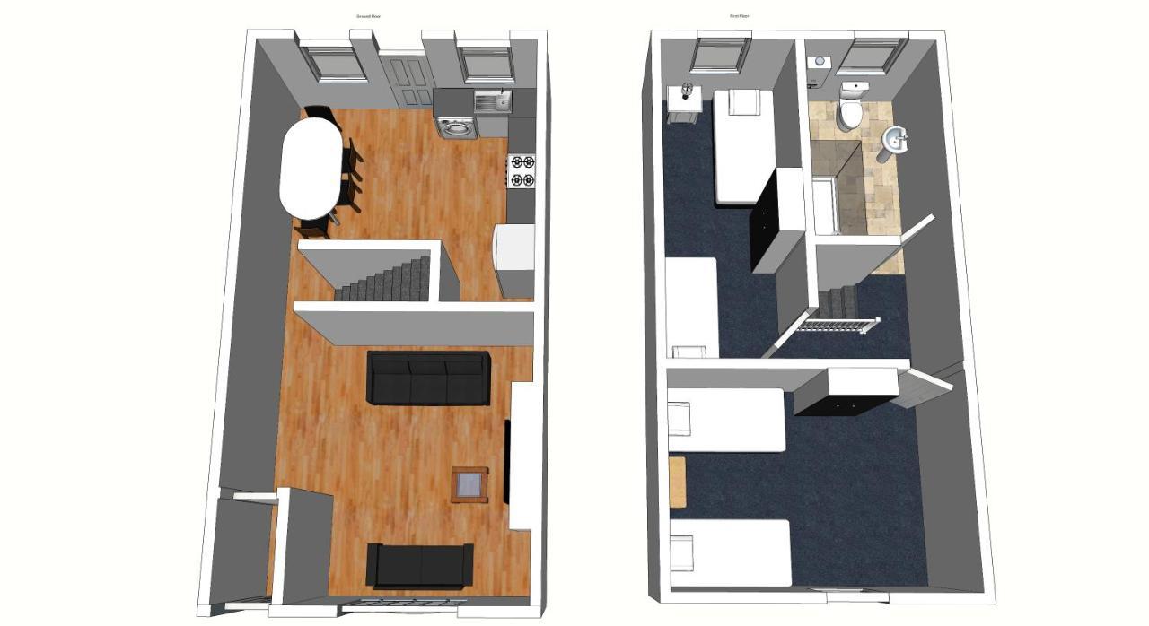 2-Bedroom Contractor Stay With Fully Equipped Kitchen, Wi-Fi & Parking リー エクステリア 写真